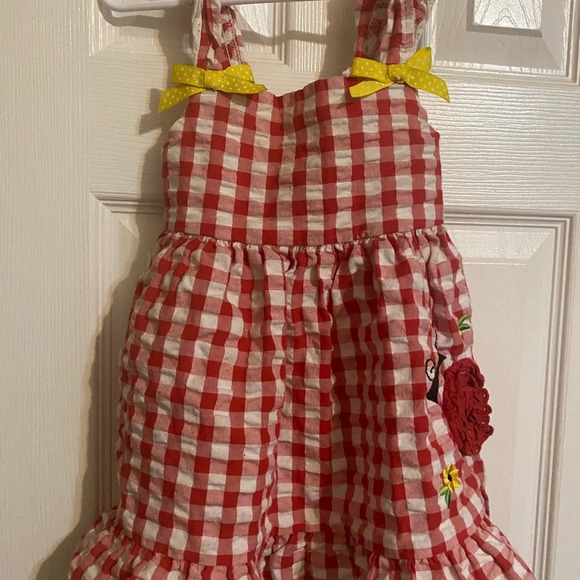 Goodlad Gingham Ladybug Dress - Picture 4 of 9